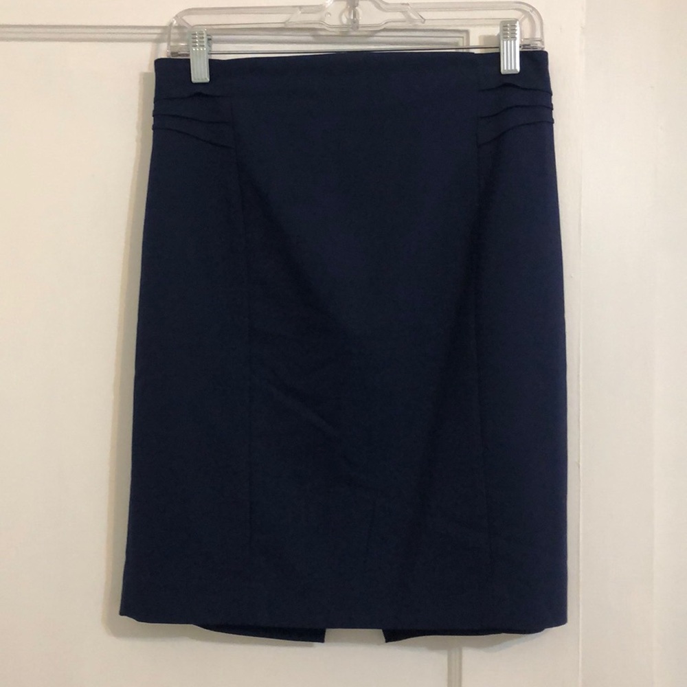 EUC Express pencil skirt, navy blue, size 6